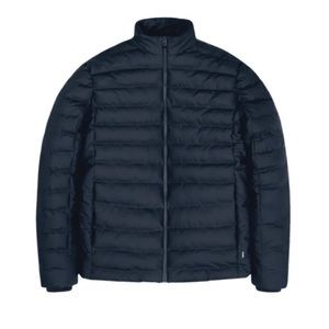 RAINS TREKKER JACKET IN NAVY. NEW WITH TAGS. SIZE LARGE